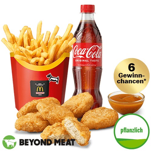 6 McPlant® Nuggets McMenü®