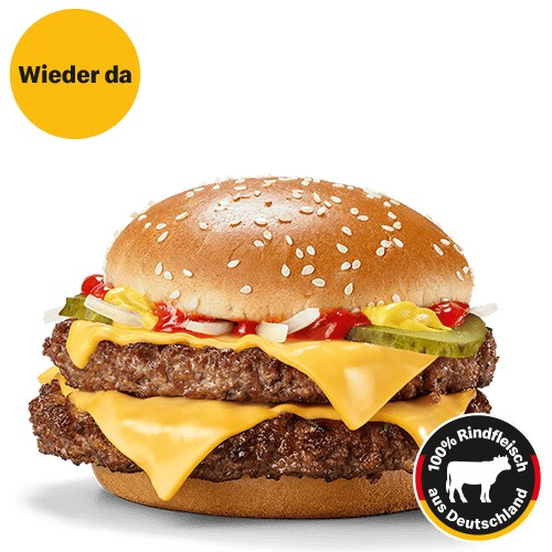 Double Hamburger Royal Cheese