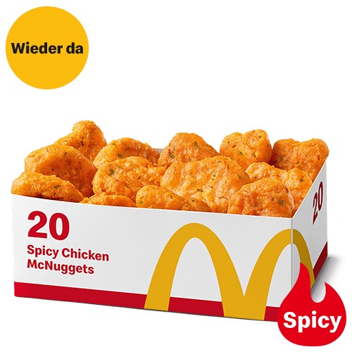 20 Spicy Chicken McNuggets