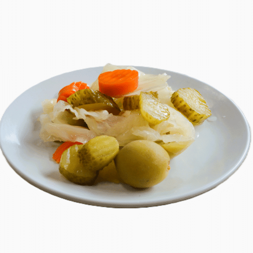 Eingelegtes gemischtes Gemüse (scharf)