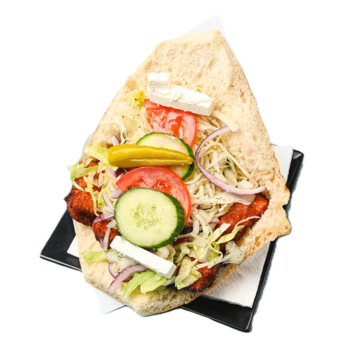 Hähnchenschnitzel Tasche