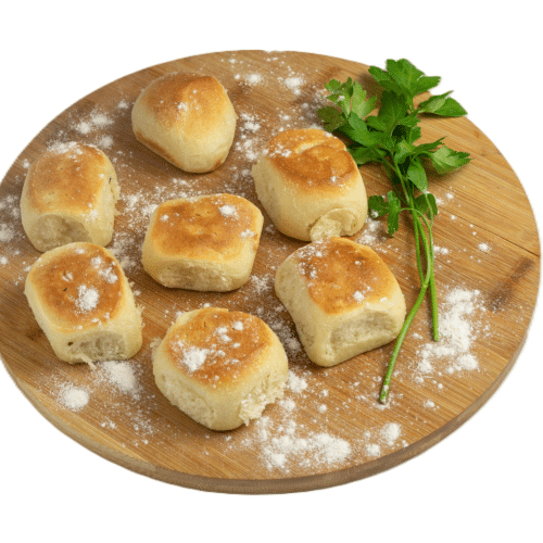 Pizzabrötchen mit Kräuterbutter