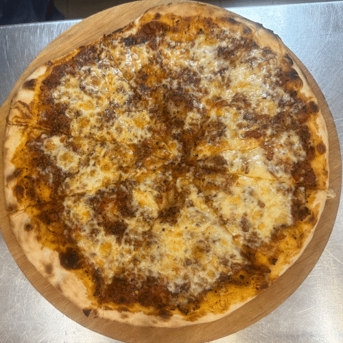 Pizza Bolognese