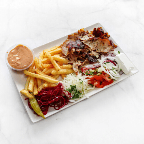 Hähnchen Döner-Teller