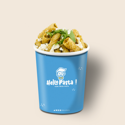 Pasta Pesto di Mykonos Menü