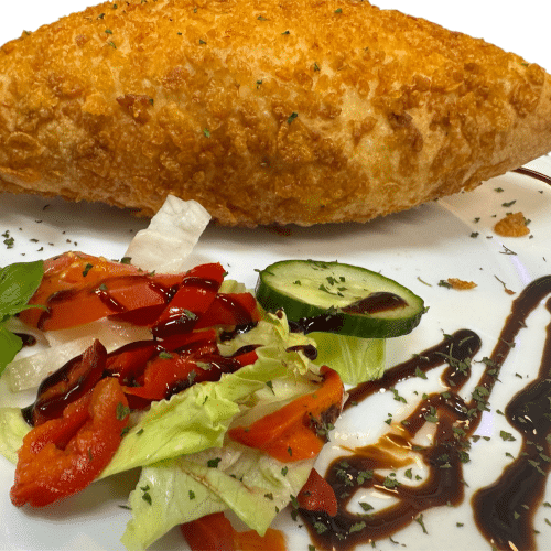 Crunchy Calzone - Chili Cheese