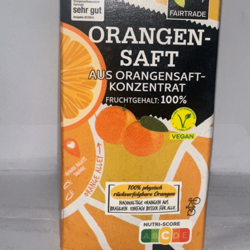 Orangensaft 1,0l