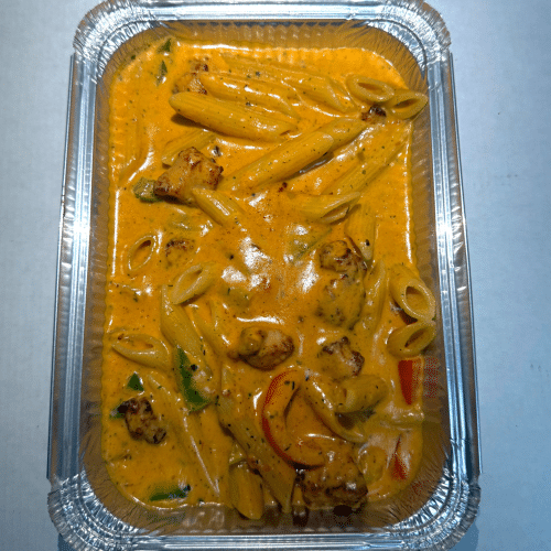 Penne Punjab nach indischer Art (scharf)