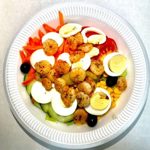 Shrimps Salat