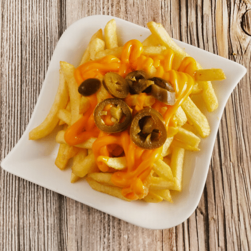 Chili Cheddar Pommes frites