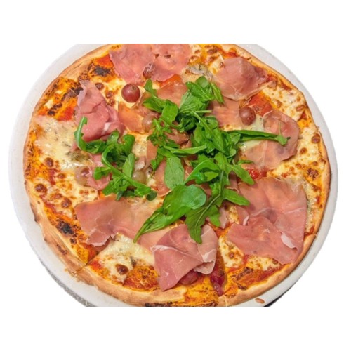 PIZZA GORGONZOLA E PARMA