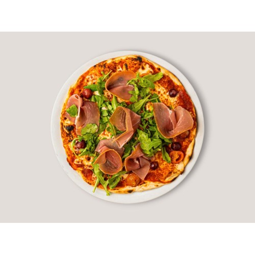 PIZZA CRUDO E RUCOLA