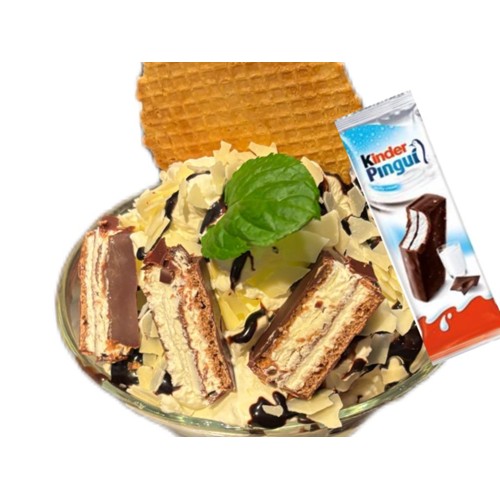 Kinder Pingui Eisbecher