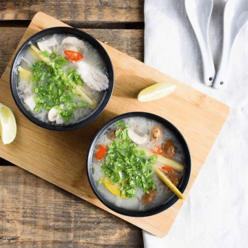 Hühnerfleischsuppe - Sup Ga Rau