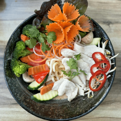 Udon Erdnuss Soße (pikant)