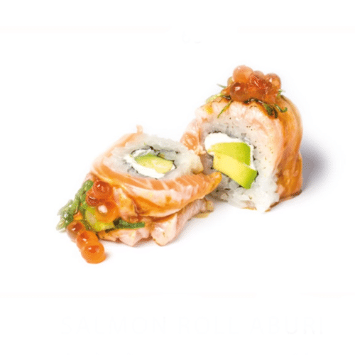 Salmon Roll Aburi