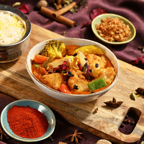 Goani Fisch Curry (pikant)