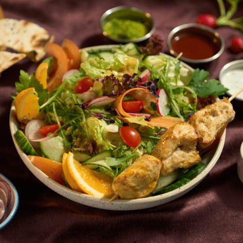 Hähnchen Salat