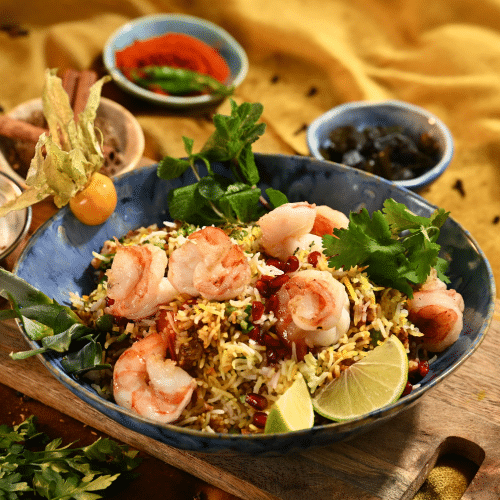 Scampi Biryani