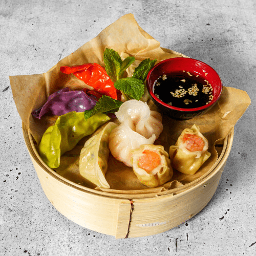 Kleine Gyoza Mix (gedämpfte)