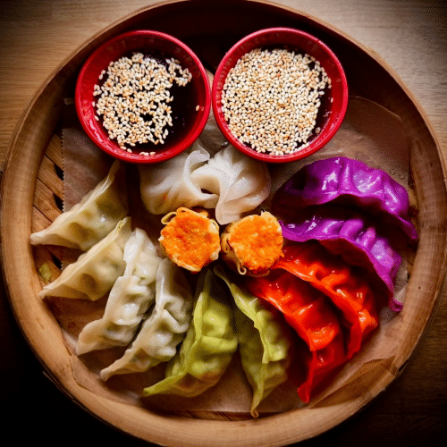 Große Gyoza Mix (gedämpfte)