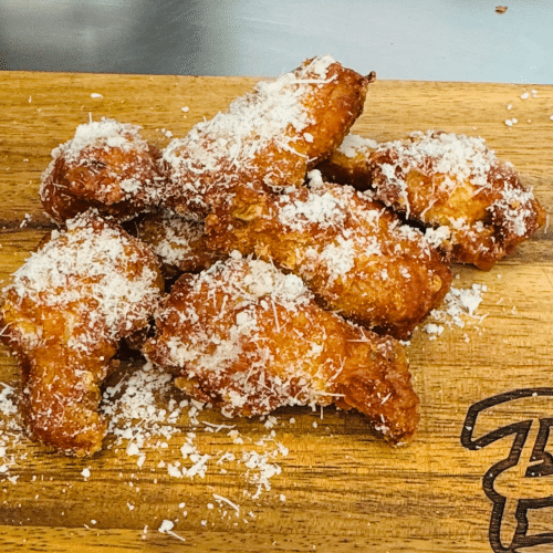 Parmesan Chicken Wings Gourmet Style