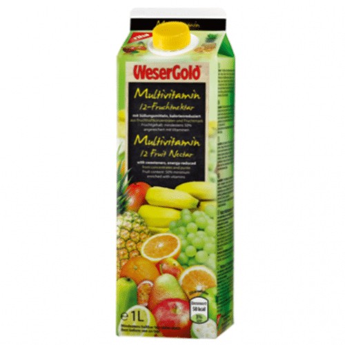 WeserGold Multivitaminsaft 1,0l
