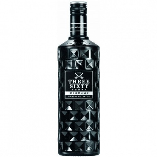 Three Sixty Black Vodka 0,7l