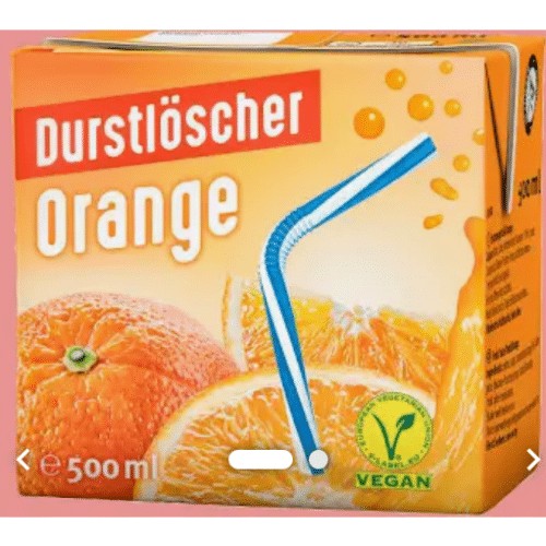 Durstlöscher Orange 0,5l