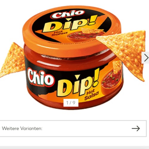 Chio Dip Hot Salsa 200g