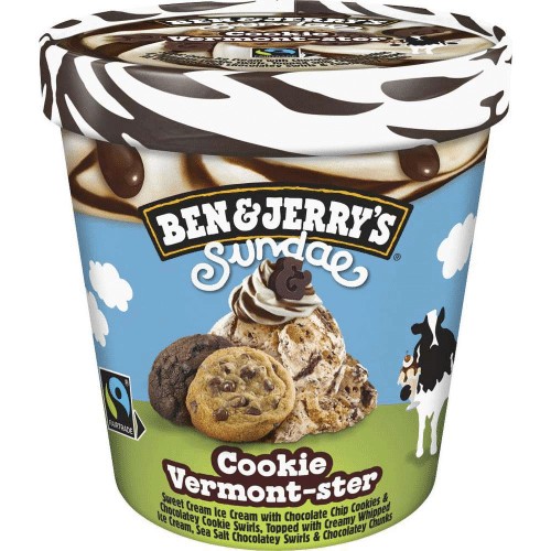 Ben & Jerry's Sundae Cookie Vermont-ster 427ml