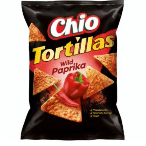 Chio Tortilla Wild Paprika 110g