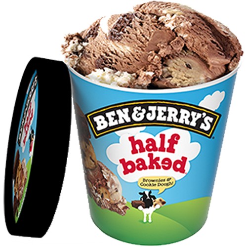 Ben & Jerry's Half Baked 465ml