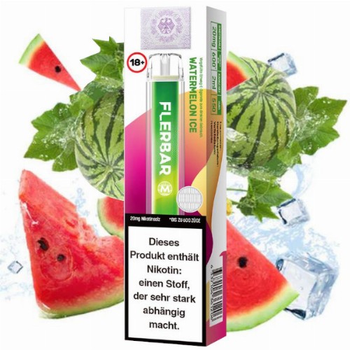 Flerbar Watermelon Ice 600