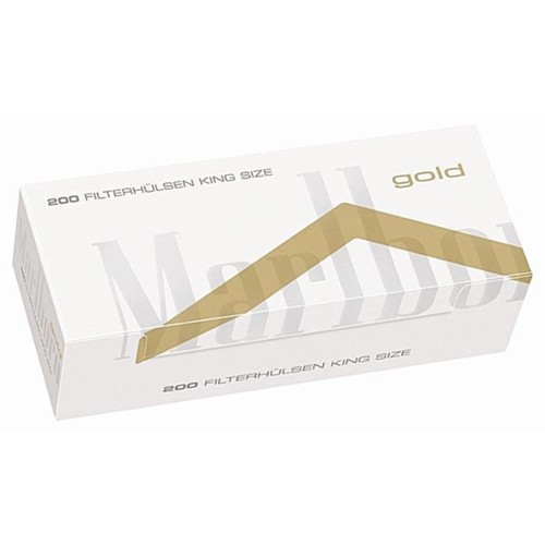 Marlboro Zigarettenhülsen Gold 200 Stück