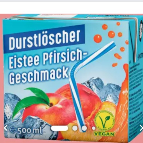 Durstlöscher Pfirsich 0,5l