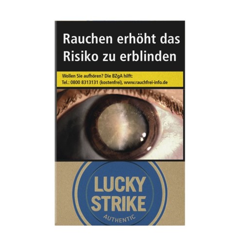 Lucky Strike Authentic Blue 20er
