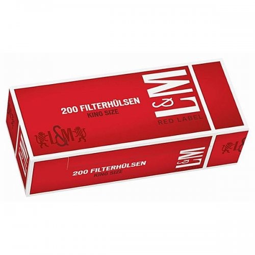 L&M Zigarettenhülsen Red Label 200 St