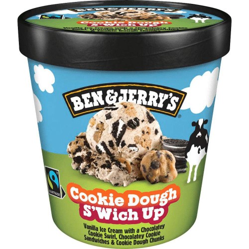 Ben & Jerry's Cookie Dough S'wich Up 465ml