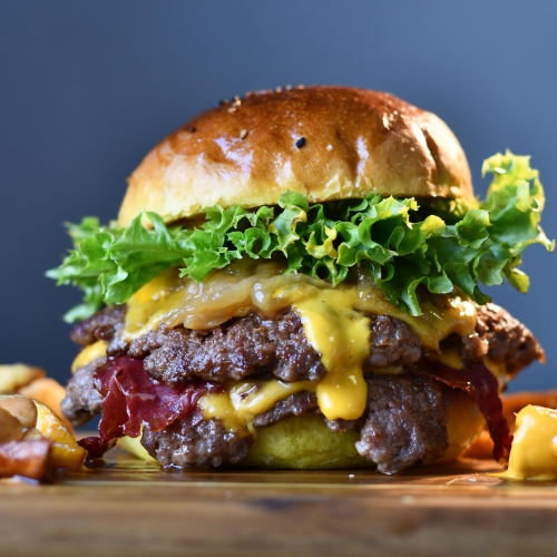 The Double Cheesy Burger