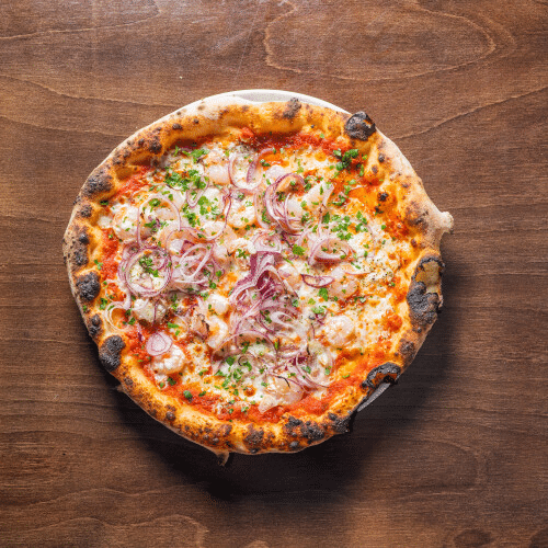 Pizza Gamberetti (Shrimps)