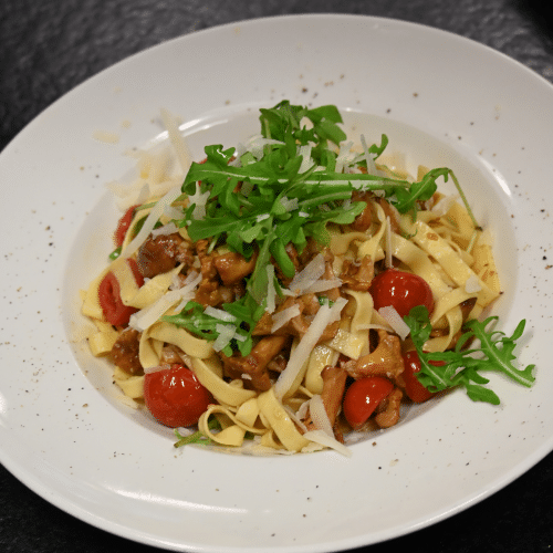 Tagliatelle Pfifferlinge