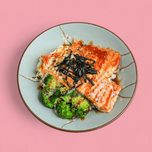 Lachs Teriyaki Bowl