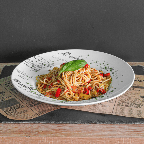 Spaghetti Alio Oglio (scharf, vegetarisch)