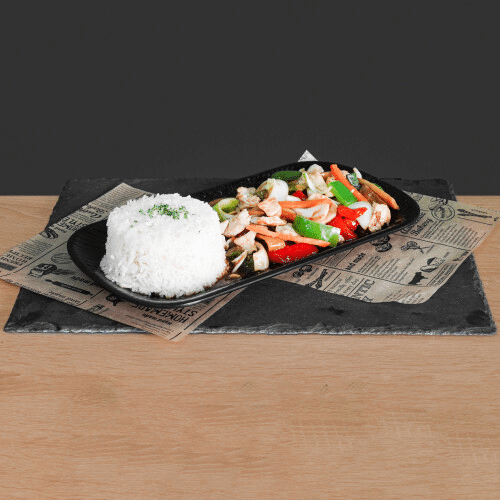 Fleisch Szechuan Art (scharf)