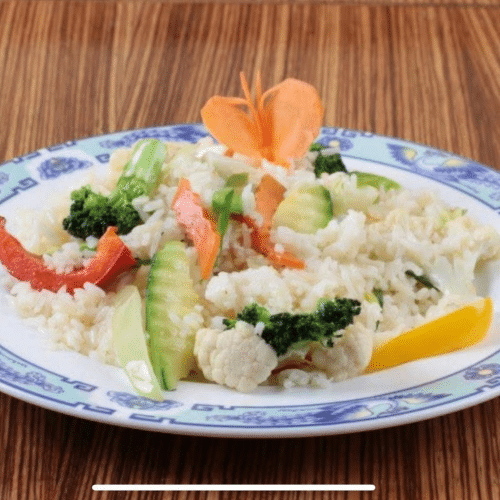 Gebratener Reis - Tofu