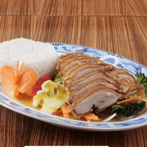 Krosse Ente mit Sai Gon Nhi Sauce