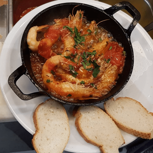 Gambas a la Ajillo