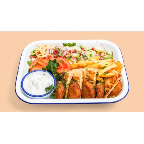 My Pita Zucchini Puffer Teller
