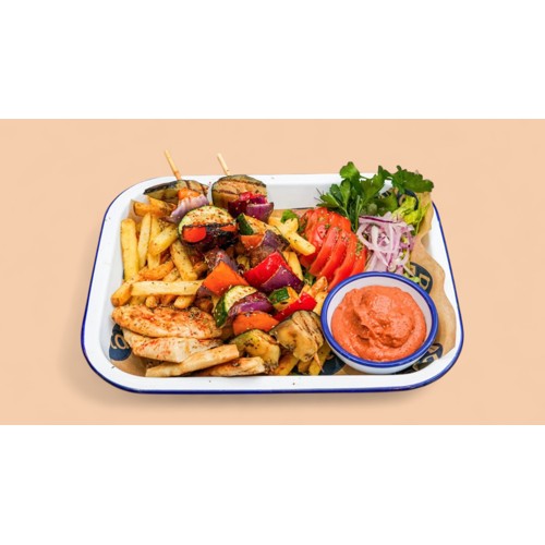 My Pita Vegan Fries Teller
